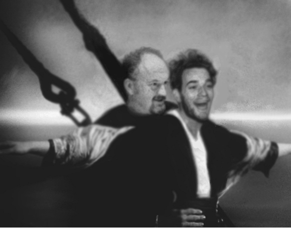 Louis CK and Ewan McGregor, I'm Flying!